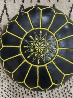 Moroccan ottoman pouf - Dusk Delight