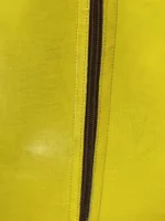 Moroccan ottoman pouf - Banana Glow