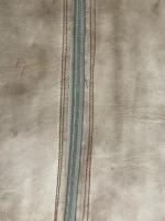 Moroccan ottoman pouf - Caramel Vanilla