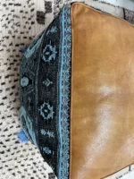 Moroccan ottoman pouf - Chefchaouen Cozy