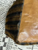 Moroccan ottoman pouf - Henna Hides