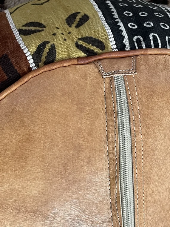 Moroccan ottoman pouf - Savannah Souk