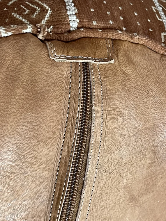 Moroccan ottoman pouf - African Ambience