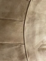 Moroccan ottoman pouf - Caramel Vanilla