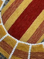 Moroccan ottoman pouf - Cinnamon Casbah