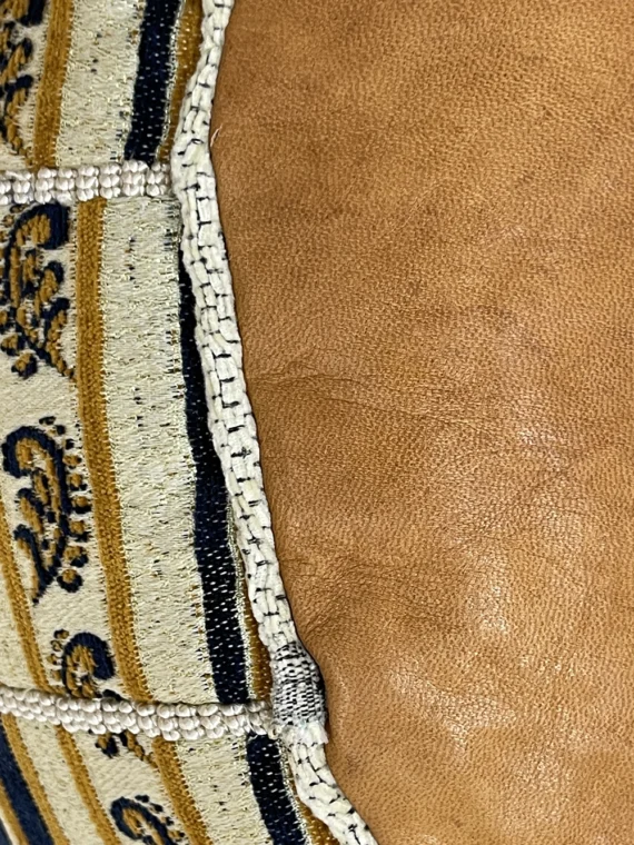 Moroccan ottoman pouf - Moroccan Mirage