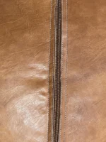 Moroccan ottoman pouf - Navy Nights