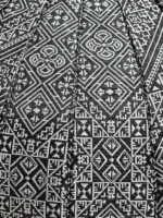 Moroccan ottoman pouf - Night and Day