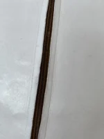 Moroccan ottoman pouf - Pearl Pewter