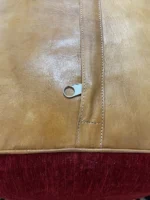 Moroccan ottoman pouf - Red Classic