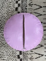 Moroccan ottoman pouf - Pink Glamour