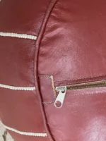 Moroccan ottoman pouf - Cinnamon Sensation