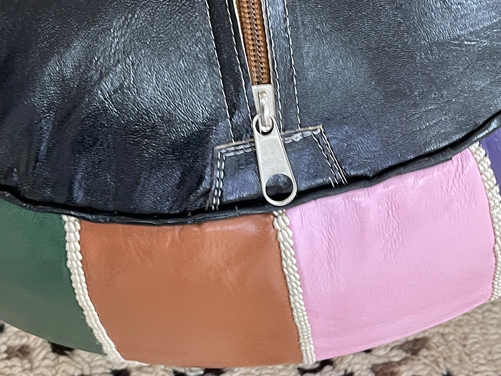 Moroccan ottoman pouf - Colorful Charisma