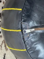 Moroccan ottoman pouf - Dusk Delight