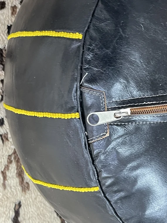 Moroccan ottoman pouf - Dusk Delight