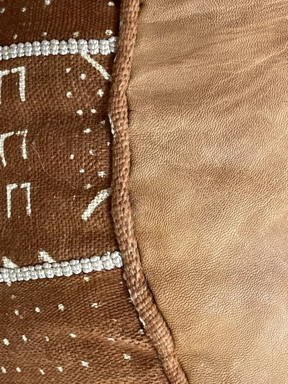 Moroccan ottoman pouf - African Ambience