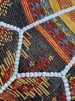 Moroccan ottoman pouf - Cinnamon Casbah