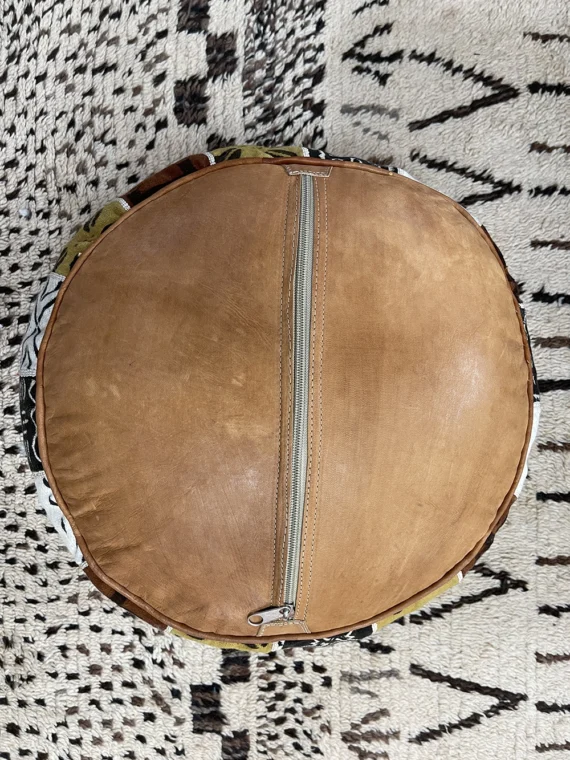 Moroccan ottoman pouf - Savannah Souk