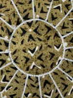 Moroccan ottoman pouf - Cinnamon Chill