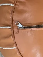 Moroccan ottoman pouf - Sun Baked