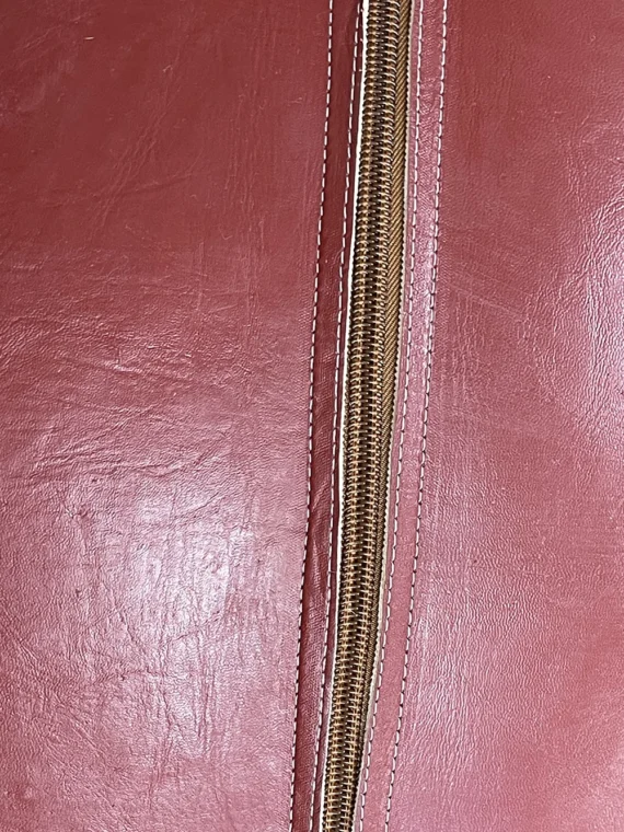 Moroccan ottoman pouf - Cinnamon Sensation