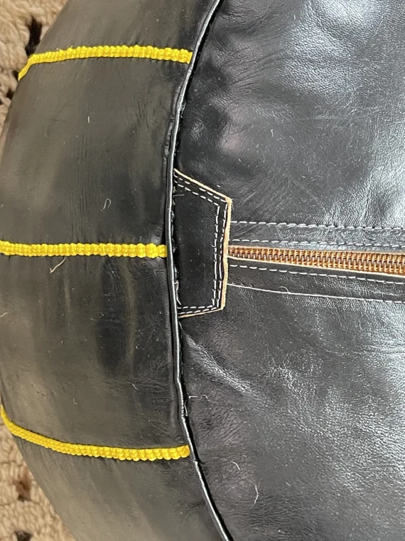 Moroccan ottoman pouf - Dusk Delight