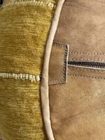 Moroccan ottoman pouf - Nomad's Nest