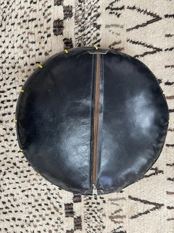 Moroccan ottoman pouf - Dusk Delight