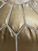 Moroccan ottoman pouf - Cocoa Charm